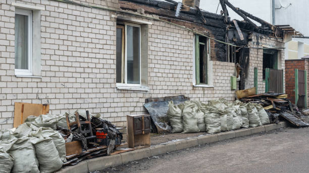 Professional Smoke Damage Removal technician working in Saint Croix Falls, WI